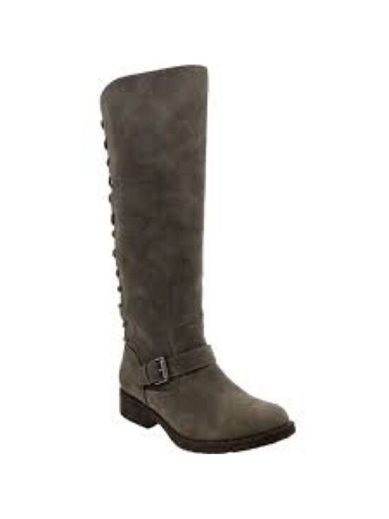 EuroSoft Shoes - Women’s EuroSoft Taupe Selden Faux Leather Knee High Western Boot Size 6 US!